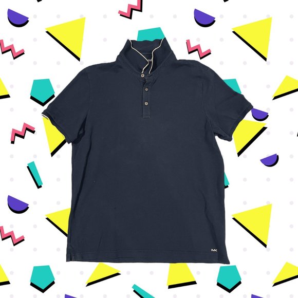 Men's Michael Kors Polo Shirt Size Medium - Picture 1 of 6